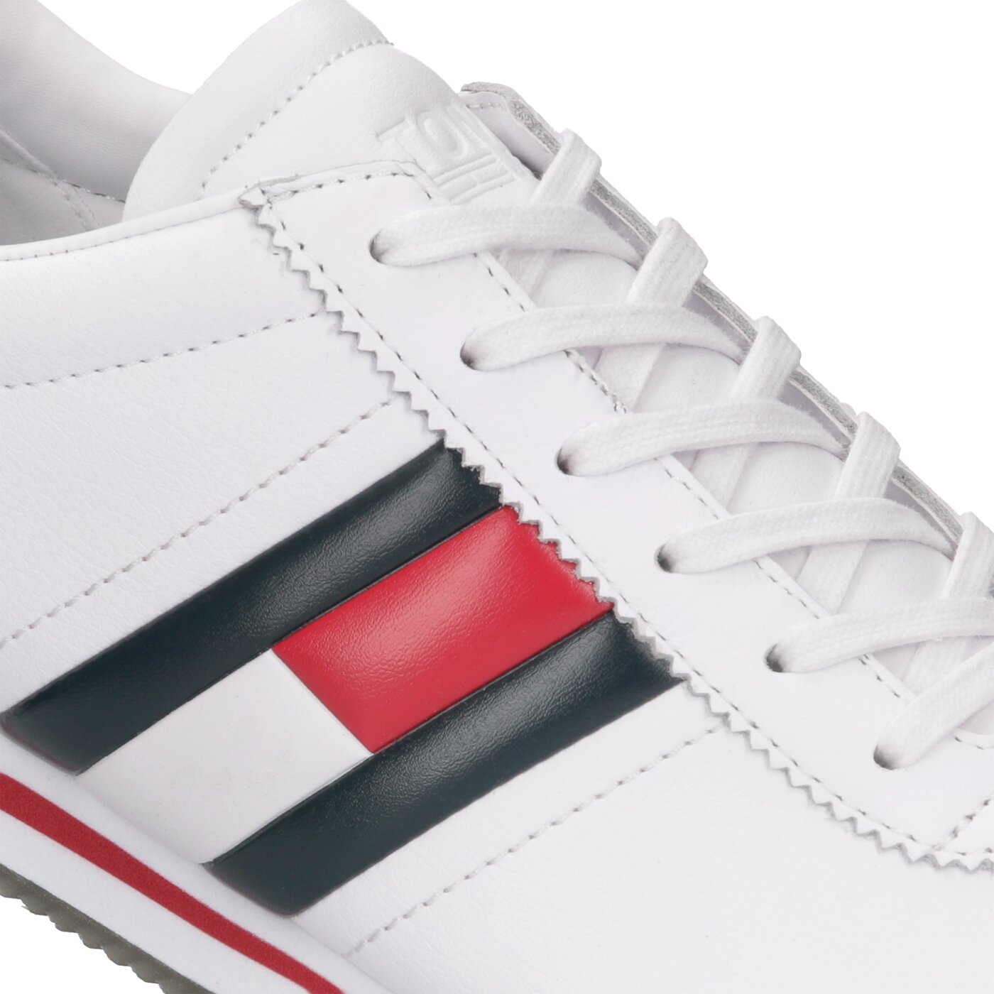 Męskie sneakersy (buty) TOMMY HILFIGER TREY 1A1 em0em00182100 kolor biały