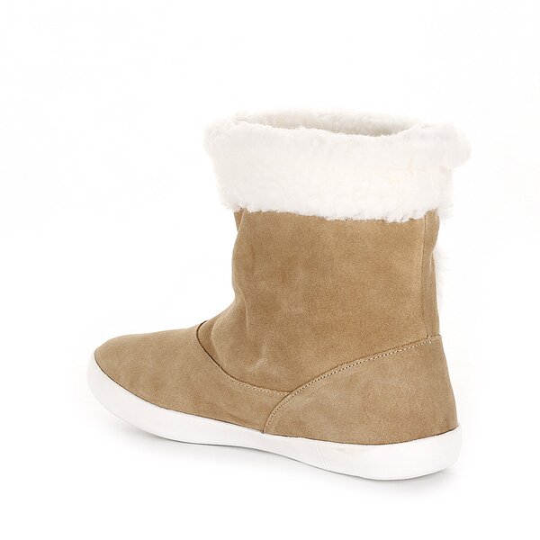 Dziecięce buty za kostkę LACOSTE TRENTHAM CIK  724spj3244ad6 kolor beżowy