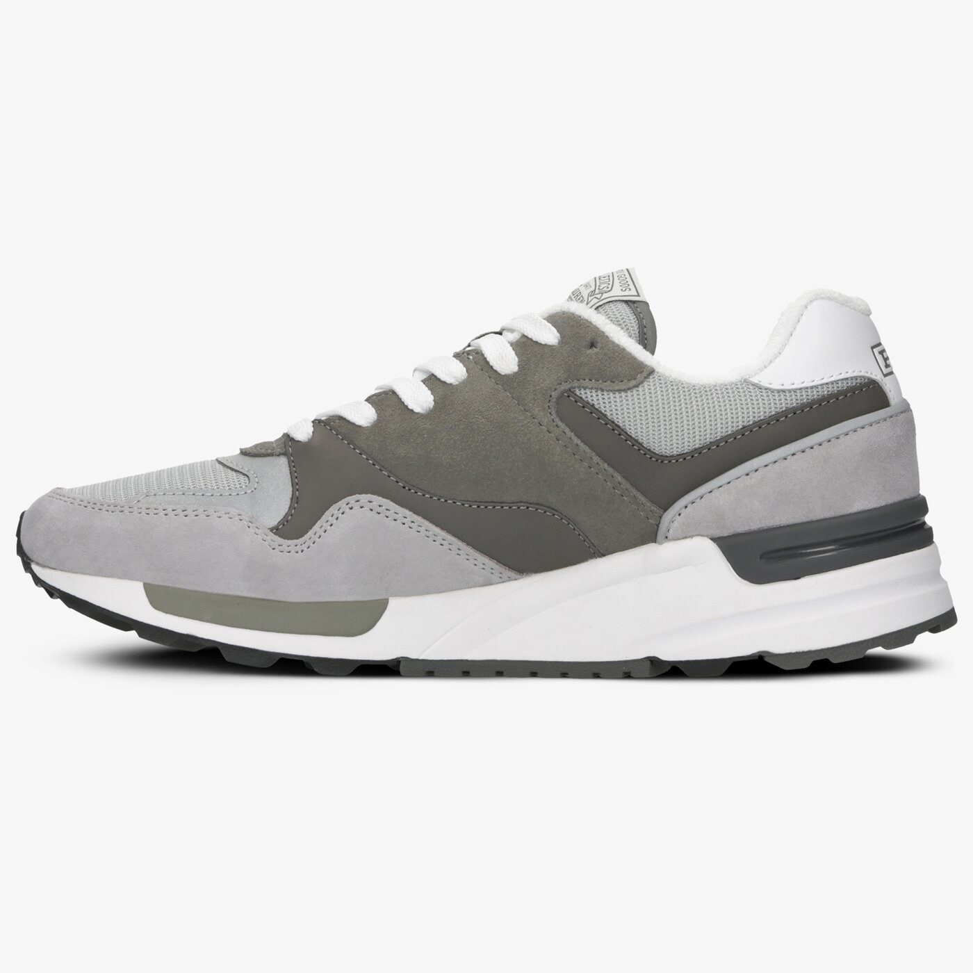 Męskie sneakersy (buty) POLO RL TRCKSTR PONY SNEAKERS ATHLETIC SHOE  809773080002 kolor szary