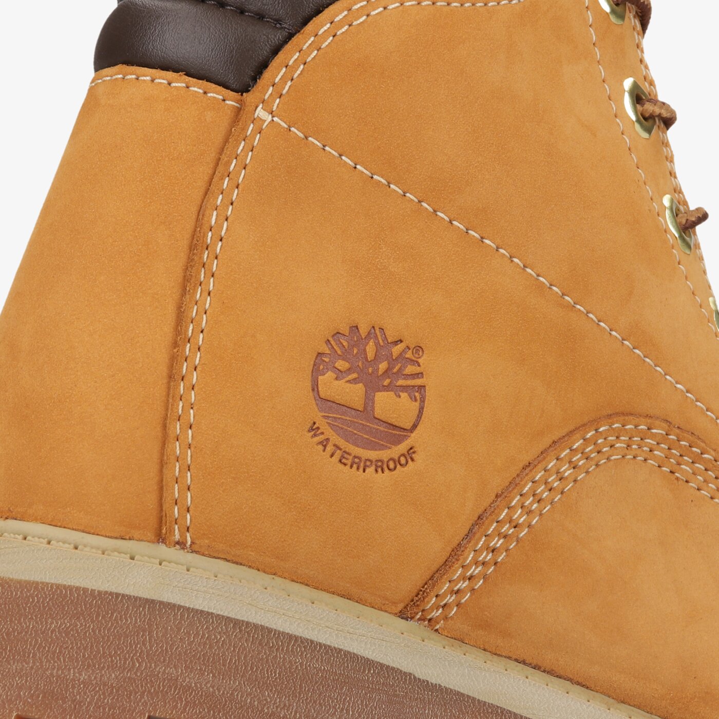 Dziecięce trapery TIMBERLAND ALBURN 6 INCH WP BOOT tb1a2fx62311 kolor żółty