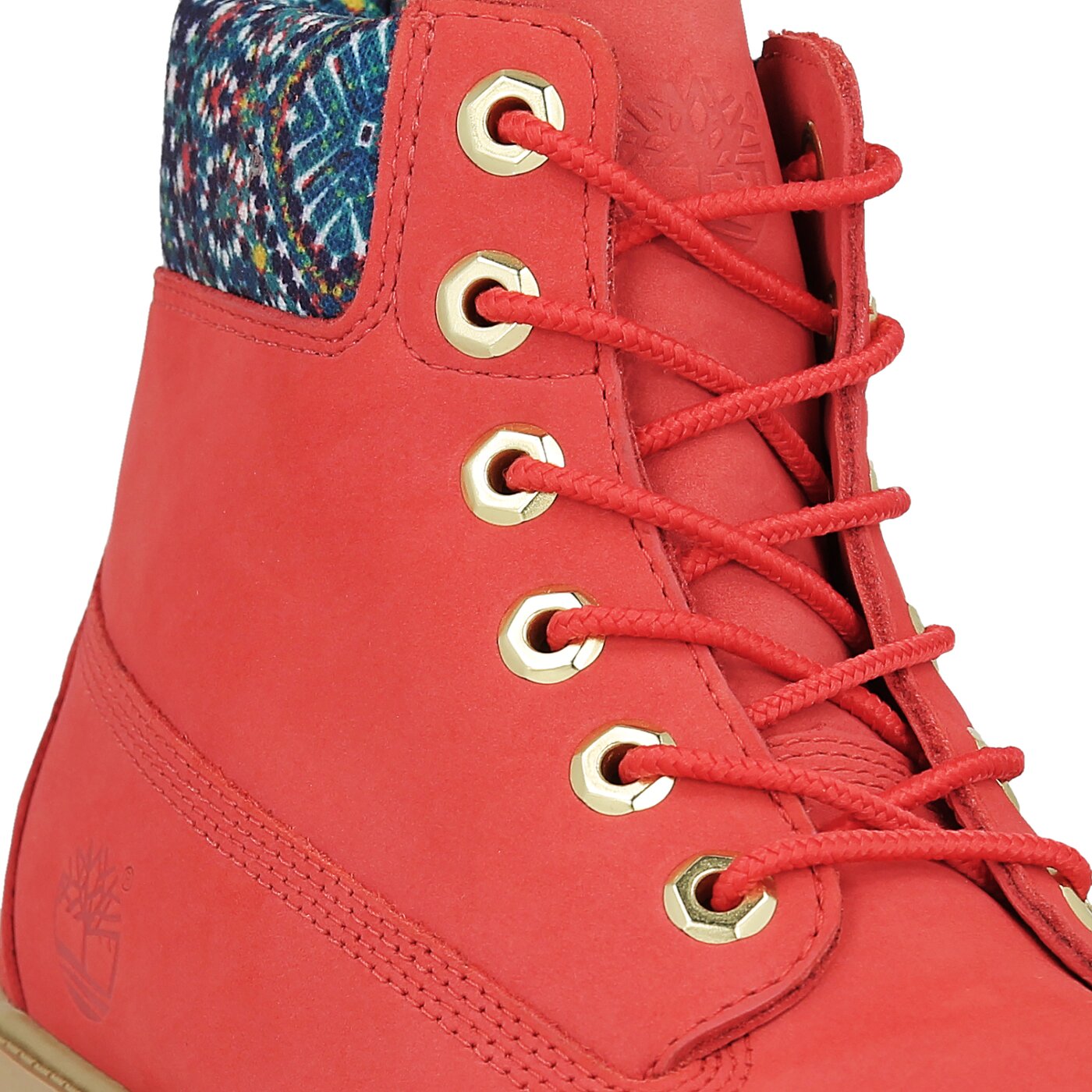 Dziecięce trapery TIMBERLAND PREMIUM 6 INCH WP BOOT  a1knl kolor różowy