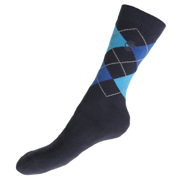 Męskie skarpetki TIMBERLAND SKARPETY ARGYLE CREW SOCK j0220433 kolor granatowy