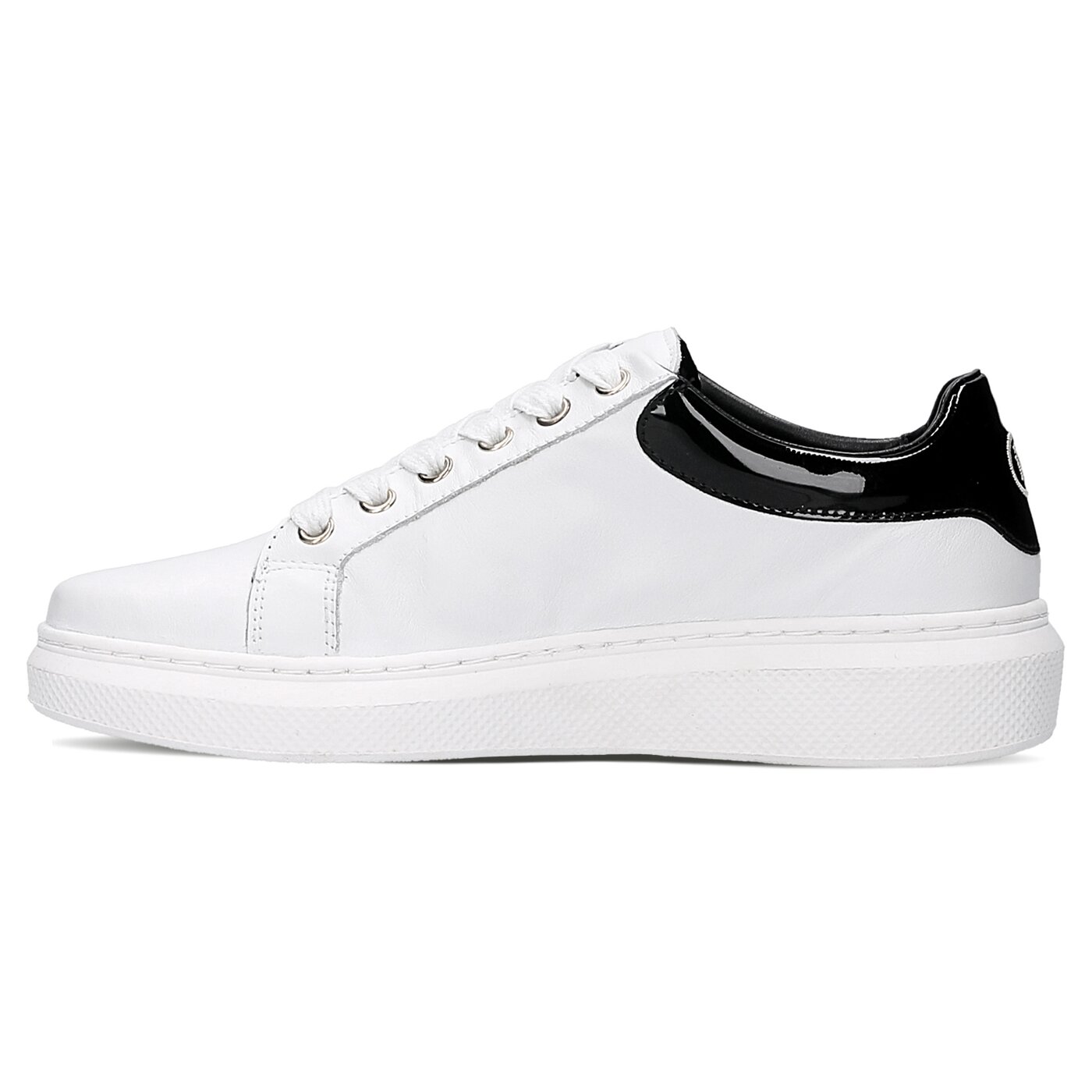 Damskie trampki TOMMY HILFIGER S1285ABRINA 1A fw56822036990 kolor biały