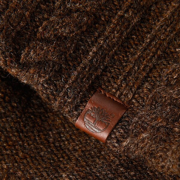 Męska czapka zimowa TIMBERLAND CZAPKA Z PATTERN MIX BEANIE j1694581 kolor beżowy