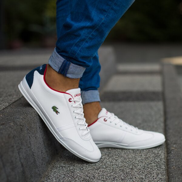 Męskie sneakersy (buty) LACOSTE MISANO SPORT 317 1 734cam0046001 kolor biały