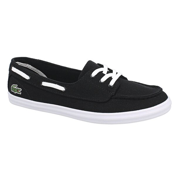 Damskie sneakersy (buty) LACOSTE ZIANE DECK PIQ 729spw221102h kolor czarny