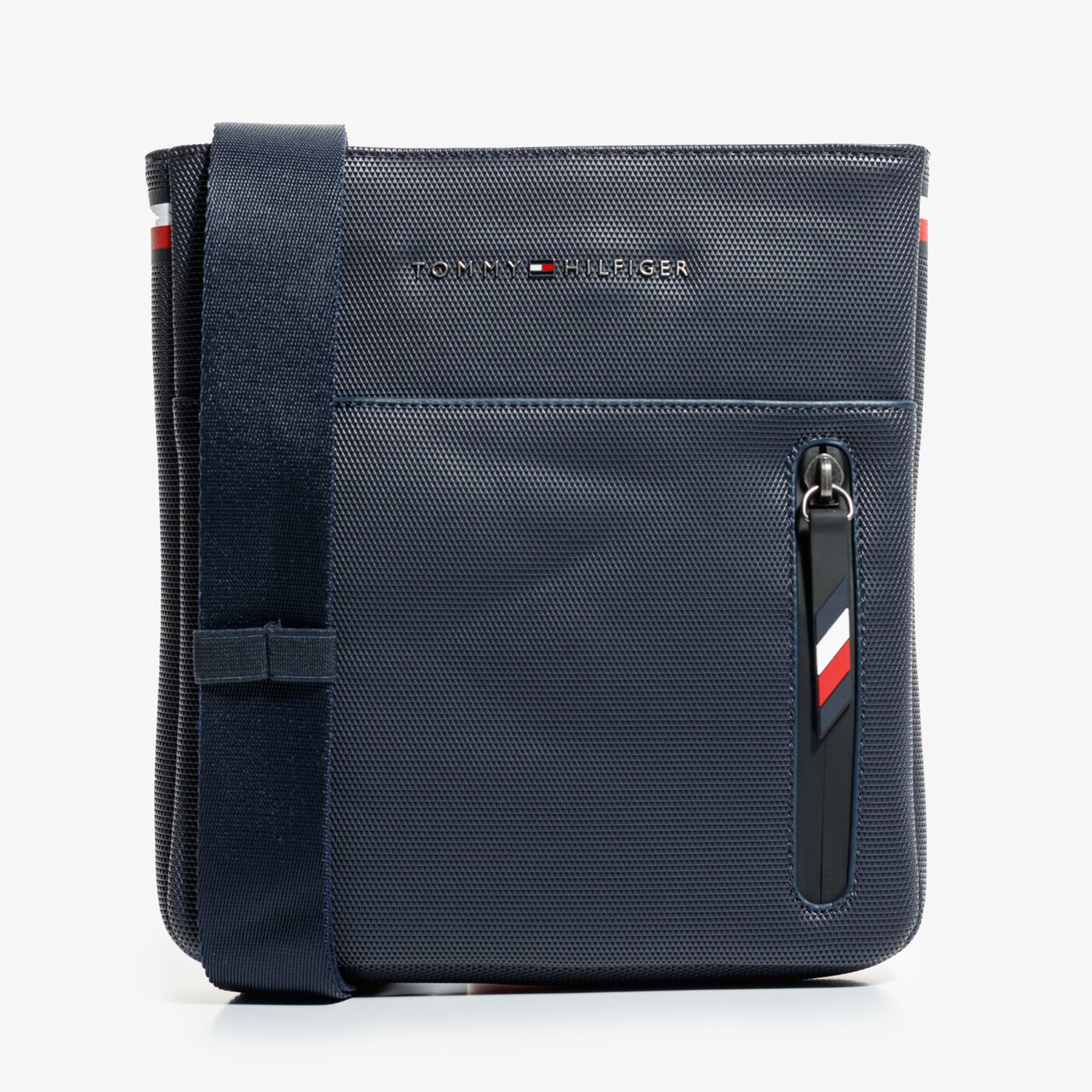 TOMMY HILFIGER TORBA ESSENTIAL PIQUE MINI CROSSOVER am0am05295cjm kolor granatowy