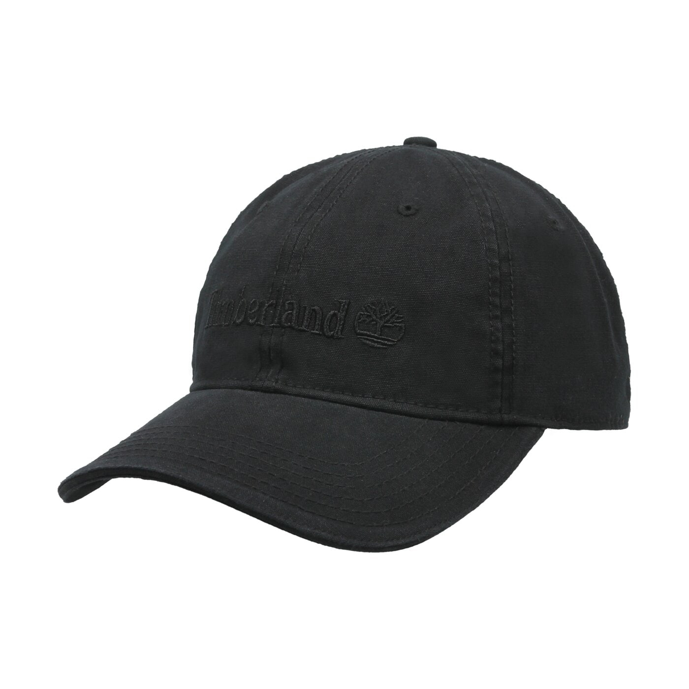 Damska czapka z daszkiem TIMBERLAND CZAPKA COTTON CANVAS CAP a1e9i001 kolor czarny
