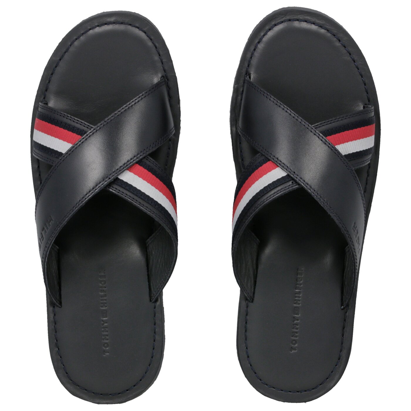 Męskie klapki TOMMY HILFIGER BARI 11C fm0fm02120403 kolor granatowy