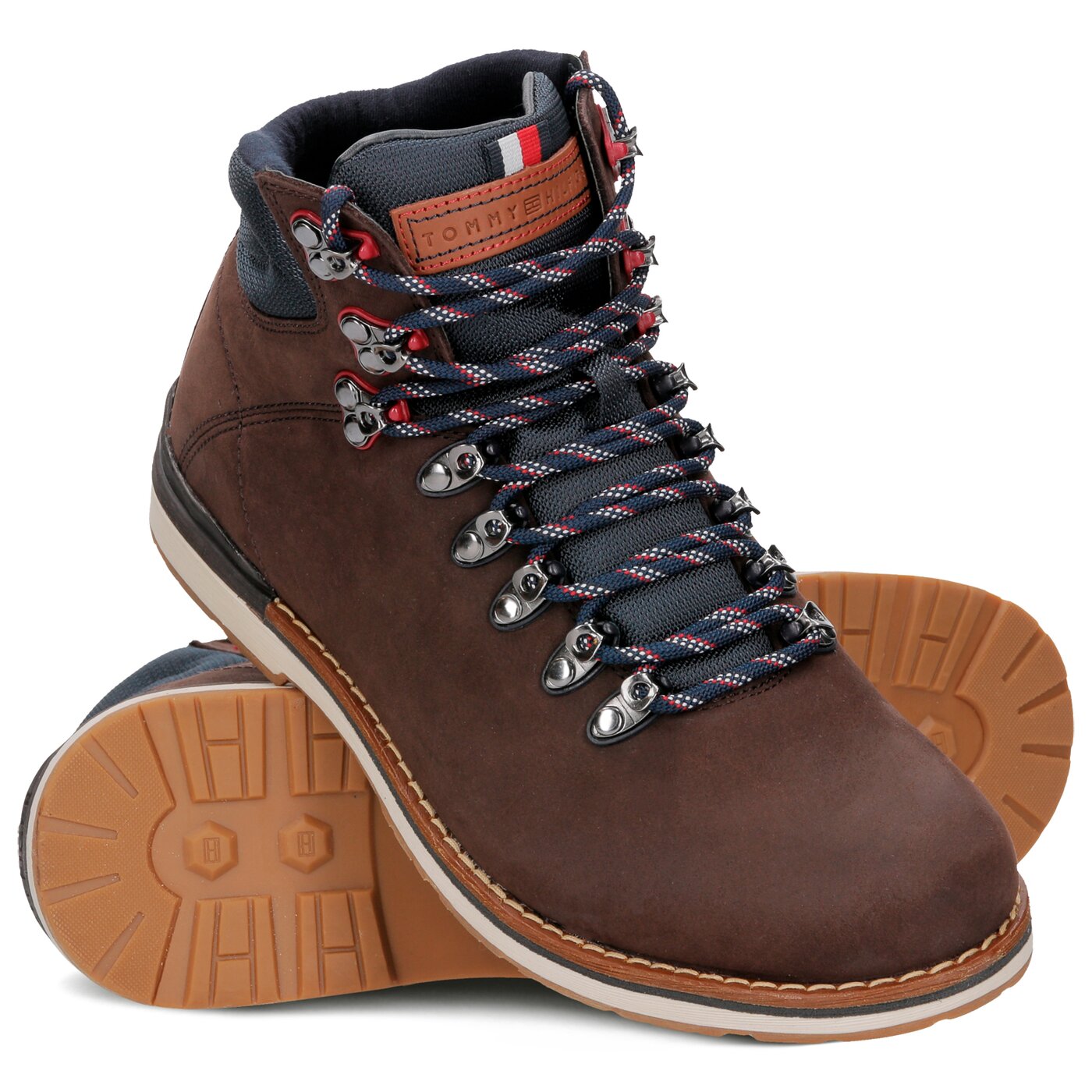 Męskie buty za kostkę TOMMY HILFIGER ROVER 4C fm0fm01755211 kolor brązowy