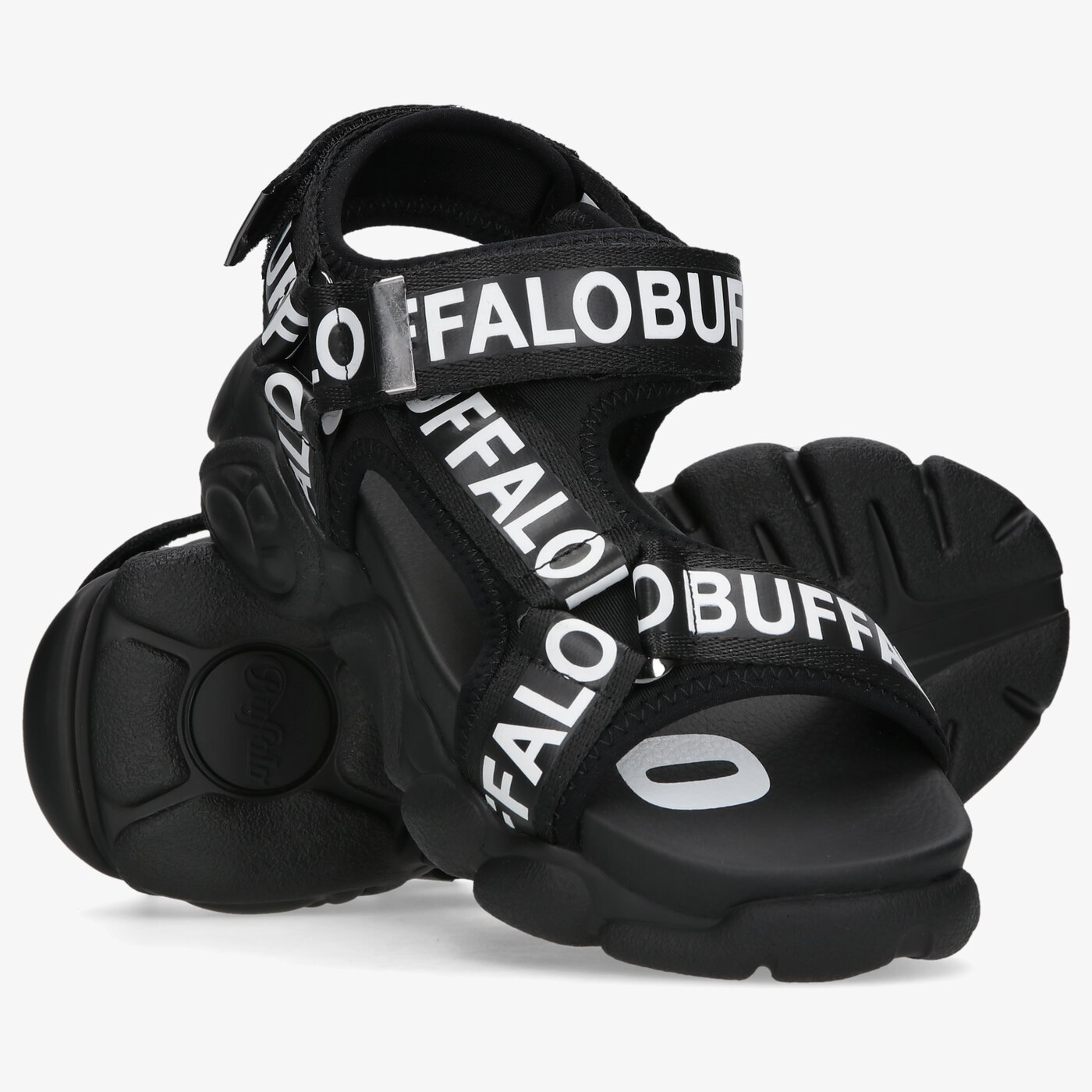 Damskie sandały BUFFALO CLD TEC 1602068 kolor czarny