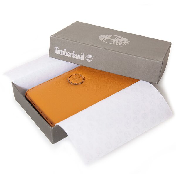 Damski portfel TIMBERLAND PORTFEL WOMEN'S WALLET WITH ZIP m3507205 kolor pomarańczowy