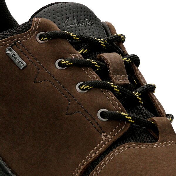 Męskie buty outdoor (trekkingowe) CLARKS EDLUNDBASE GTX 26129129 kolor brązowy