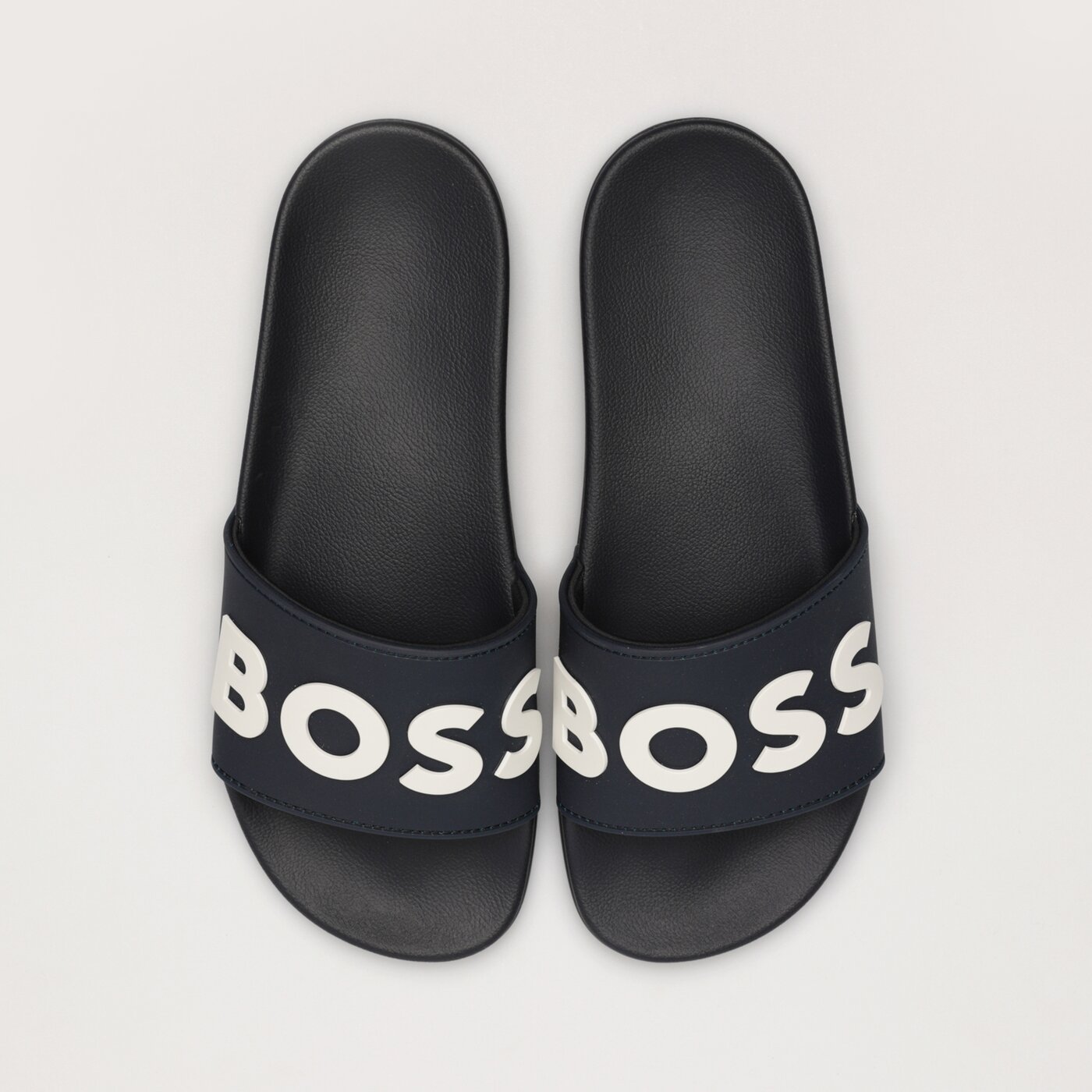 Męskie klapki HUGO BOSS KIRK SLID RBLG 50488911405 kolor granatowy