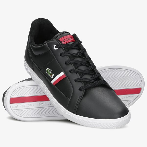 Męskie sneakersy (buty) LACOSTE EUROPA 0120 1 SMA  740sma0007312 kolor czarny