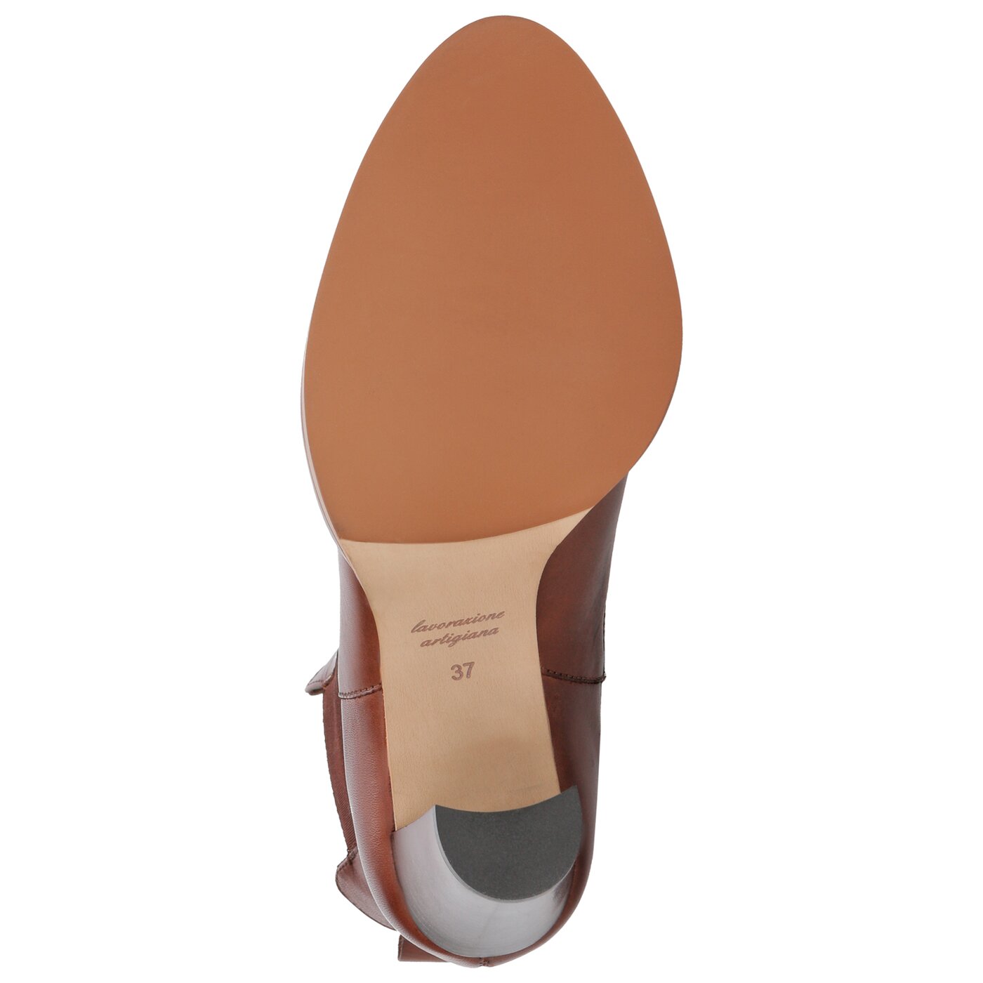 Damskie botki / sztyblety SYMBIOSIS INA  1196659002 kolor brązowy