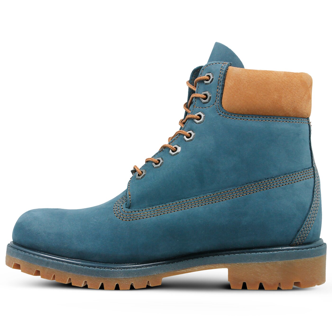 Męskie buty za kostkę TIMBERLAND PREMIUM 6 INCH BOOT  ca1lu4 kolor granatowy