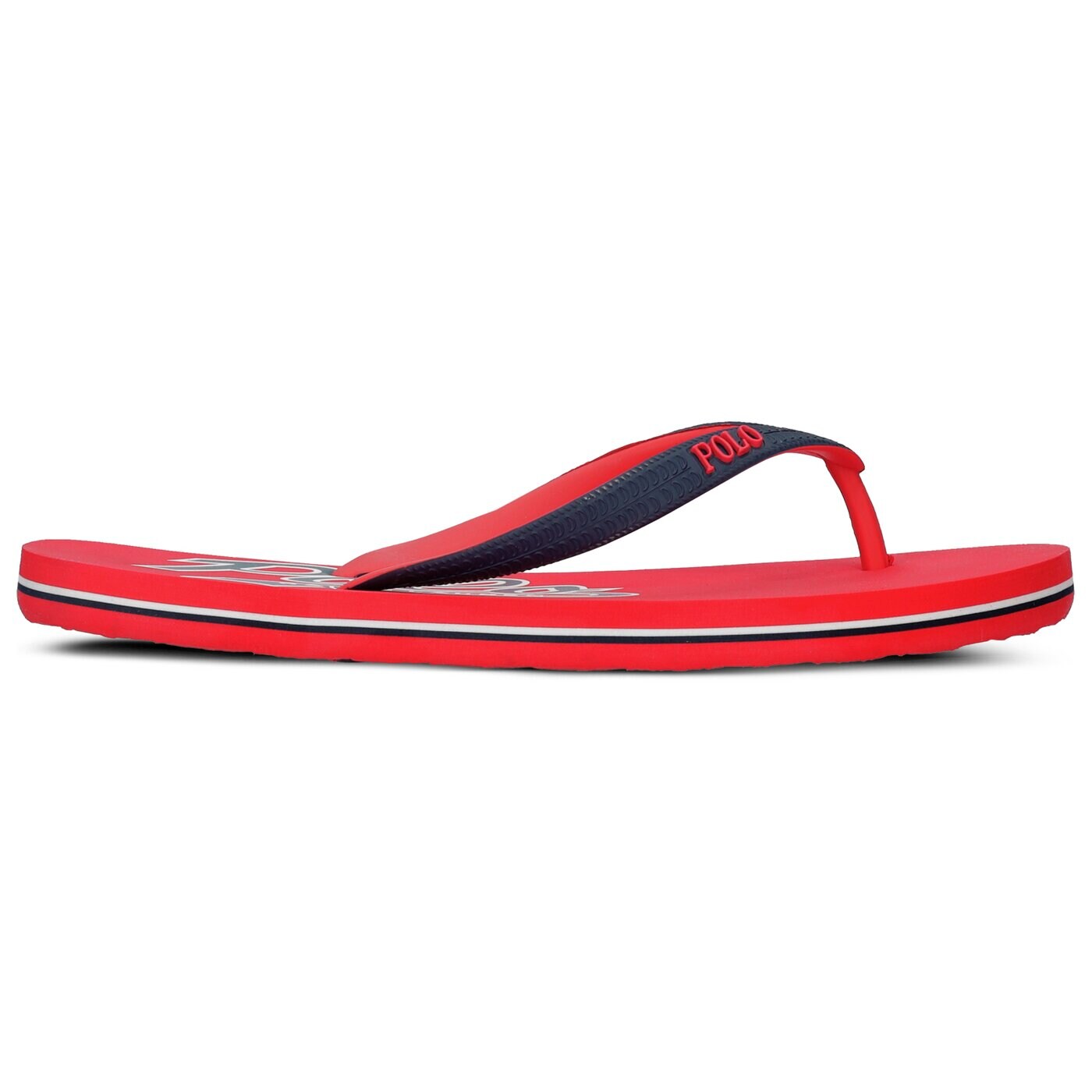 Męskie klapki POLO RL WHITLEBURYII SANDALS CASUAL  816691292004 kolor czerwony