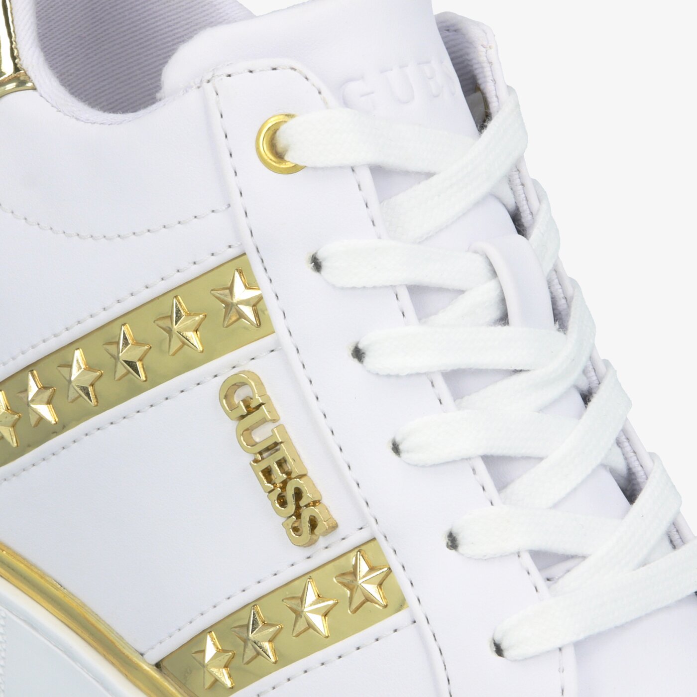 Damskie trampki GUESS FAYNE fl5fayele12whigo kolor biały