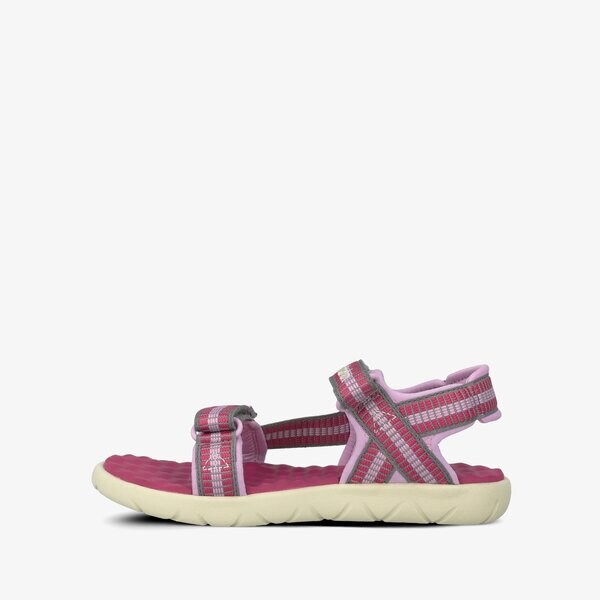 Dziecięce sandały / klapki TIMBERLAND PERKINS ROW WEBBING SNDL tb0a1nmvd561 kolor różowy