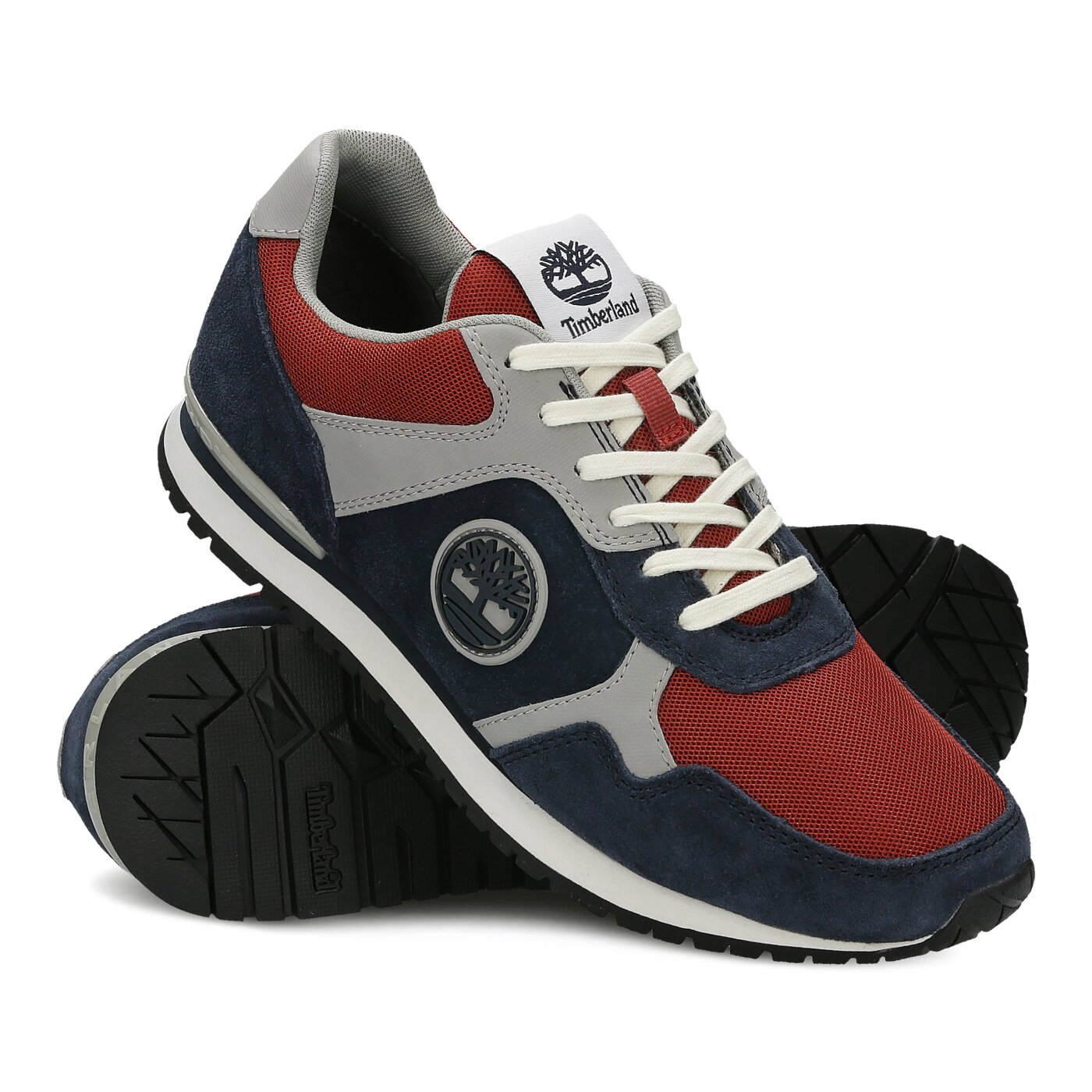 Męskie sneakersy (buty) TIMBERLAND RETRO RUNNER OXFORD a1gjo kolor granatowy