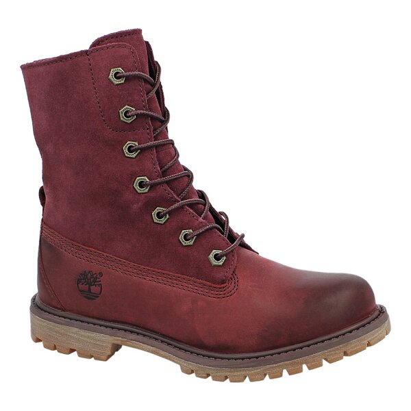 Damskie trapery TIMBERLAND AUTHENTICS FTW  8306a kolor bordowy