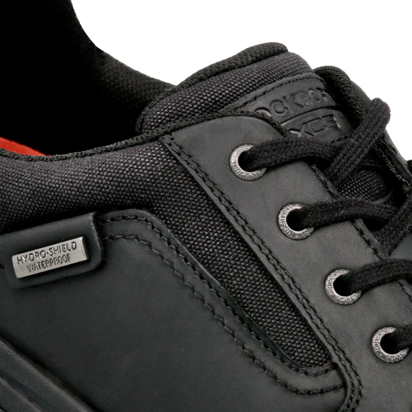 Męskie półbuty ROCKPORT HARLEE LACE TO TOE ch3866 kolor czarny