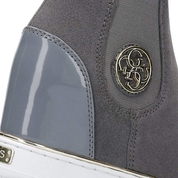 Damskie botki / sztyblety GUESS FREDA flfre3sue12grey kolor szary