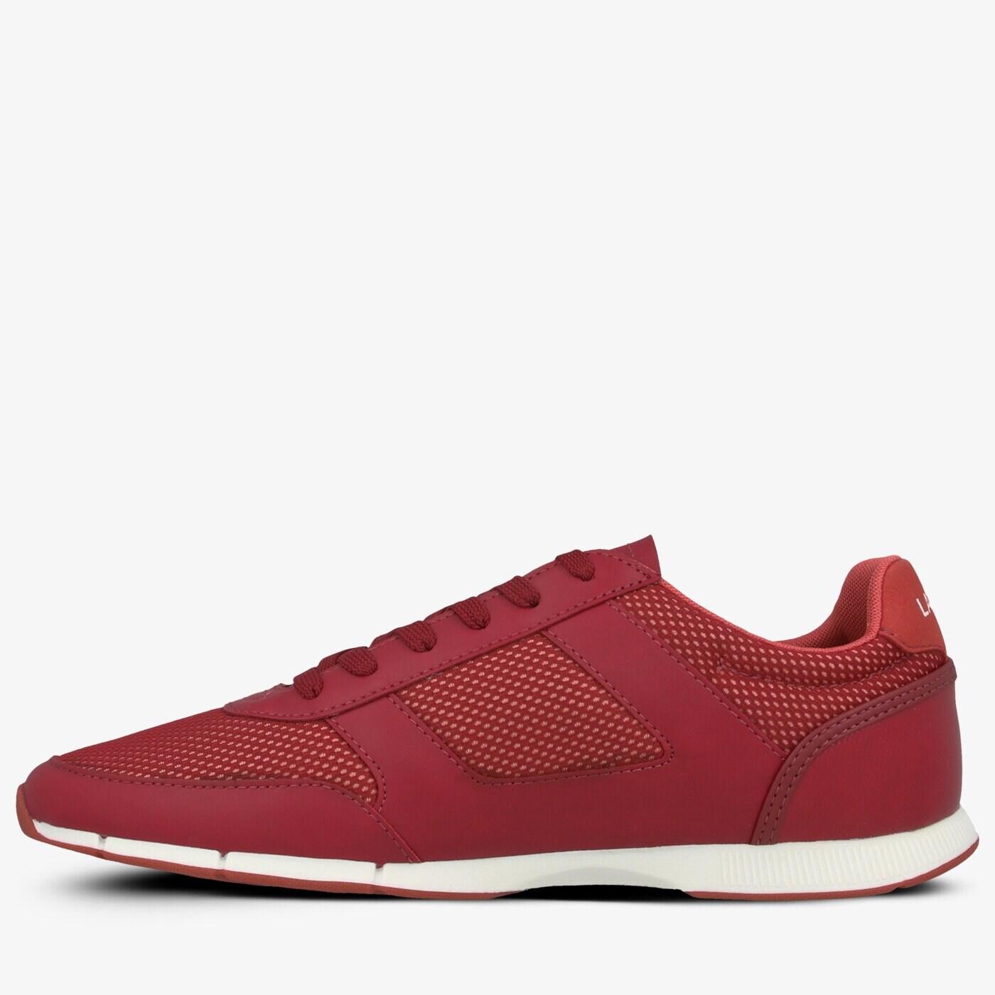 Męskie sneakersy (buty) LACOSTE MENERVA SPORT 120 1 739cma0015dr5 kolor czerwony