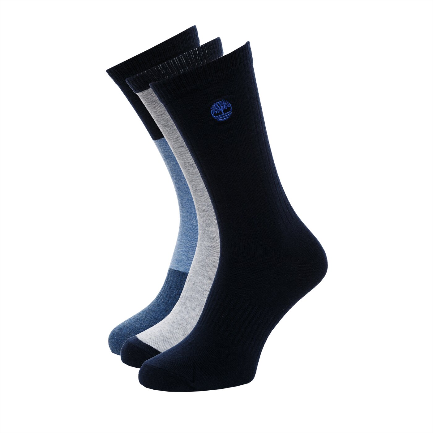 Męskie skarpetki TIMBERLAND SKARPETY 3PK TBL BLOCKED tb0a1en62881 kolor multicolor