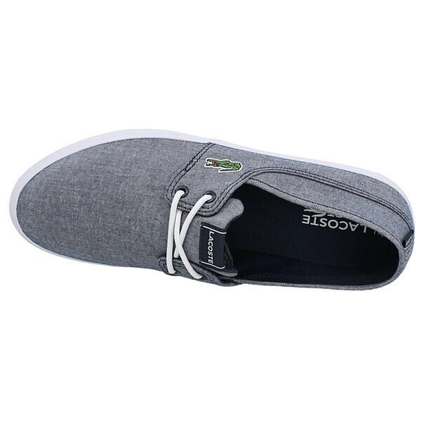 Męskie trampki LACOSTE MARICE LACE LIN  729spm2015db4 kolor szary