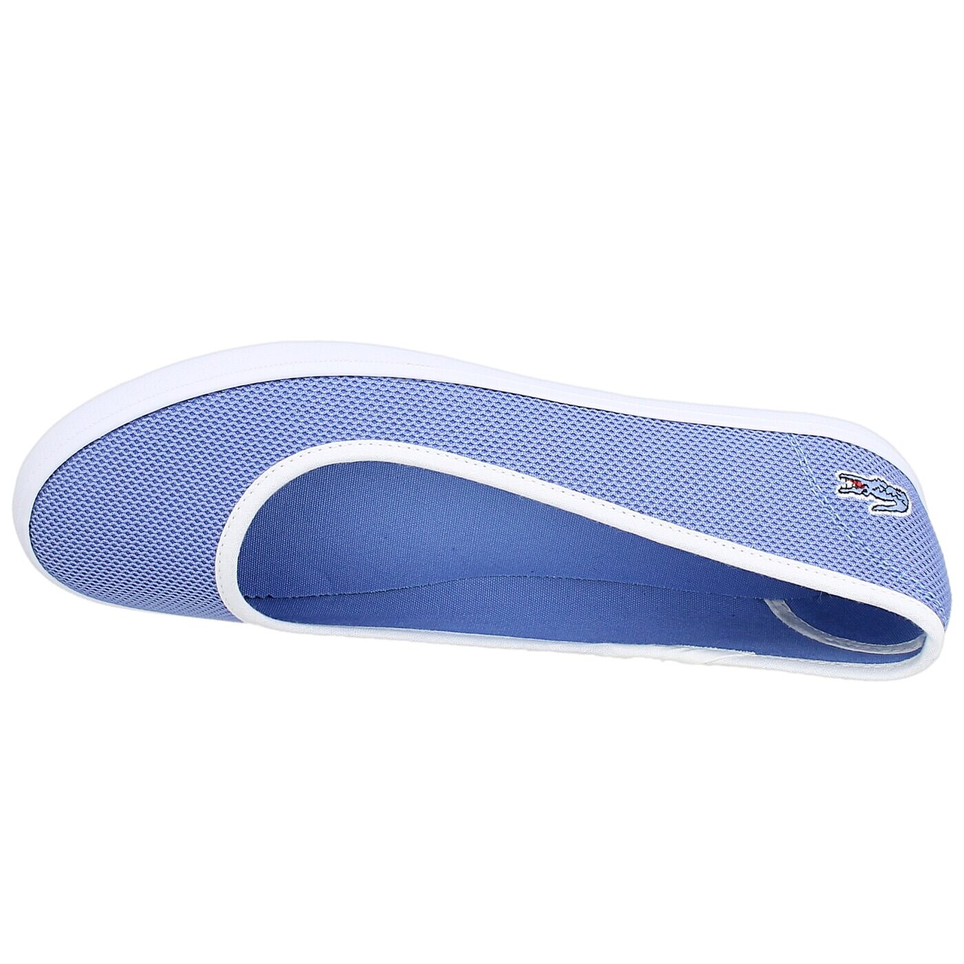 Damskie sneakersy (buty) LACOSTE MARTHE SLIP ON 216 1 731spw0051125 kolor niebieski