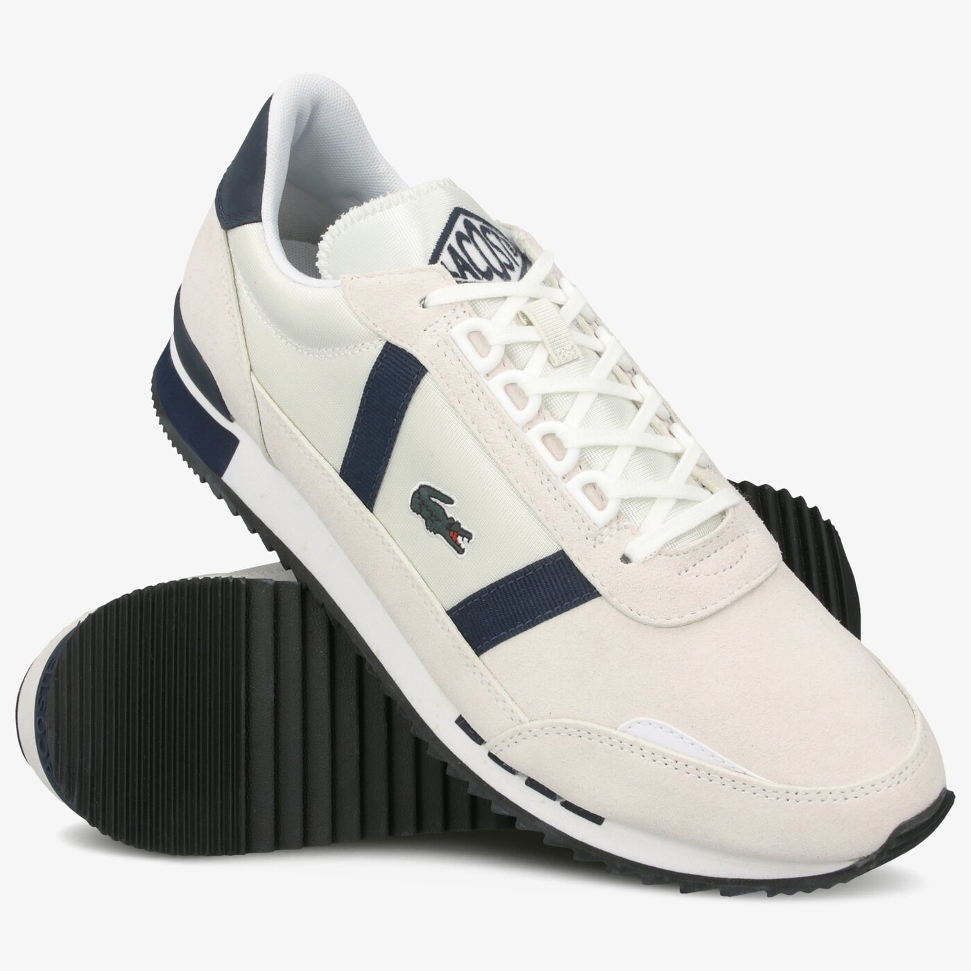 Męskie sneakersy (buty) LACOSTE PARTNER RETRO 120 1 SMA 739sma0023wn1 kolor biały