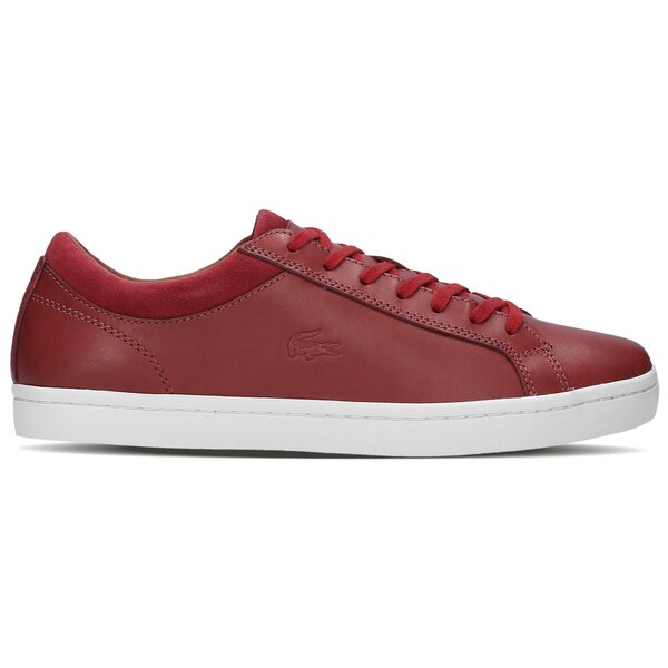 Męskie sneakersy (buty) LACOSTE STRAIGHTSET 316 732cam0044112 kolor czerwony