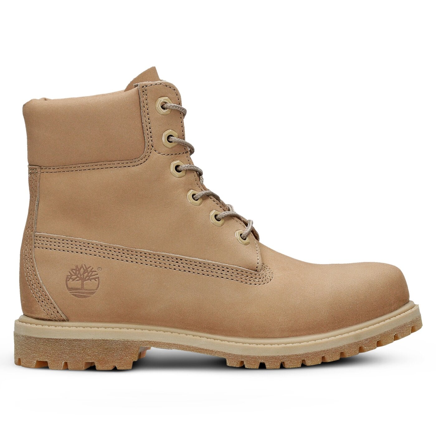 Damskie trapery TIMBERLAND PREMIUM 6 INCH BOOT - W  a1k3y kolor beżowy