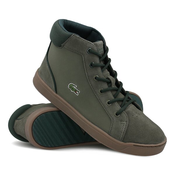 Dziecięce sneakersy (buty) LACOSTE EXPLORATEUR MID 416 1 732caj1014177 kolor zielony