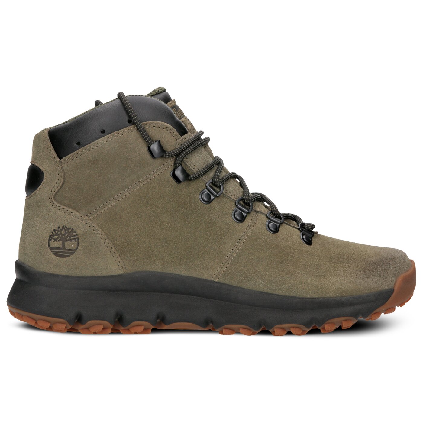 Męskie buty outdoor (trekkingowe) TIMBERLAND WORLD HIKER MID ca1rjw kolor zielony