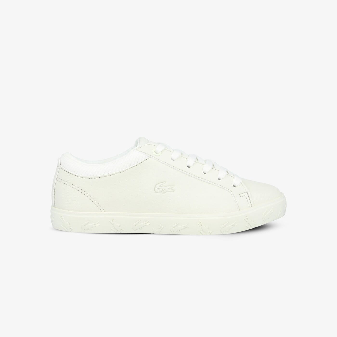 Dziecięce sneakersy (buty) LACOSTE STRAIGHTSET 319 4 CUC 738cuc002118c kolor biały