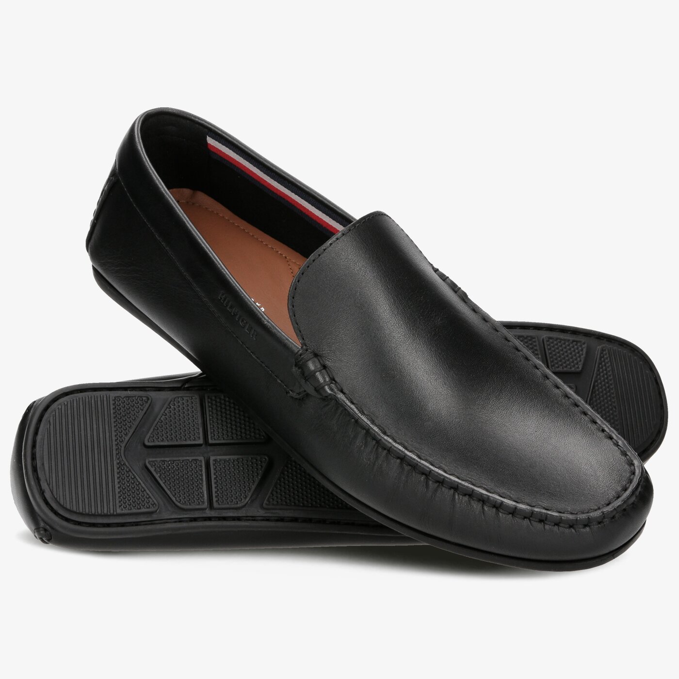 Męskie półbuty TOMMY HILFIGER ANDREW 18A fm0fm02249990 kolor czarny