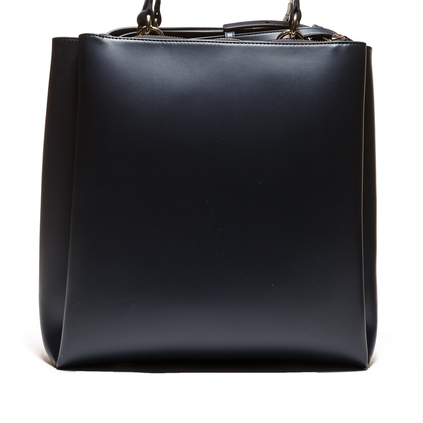 Damska torebka TOMMY HILFIGER TOREBKA EFFORTLESS TOMMY NS TOTE aw0aw05666413 kolor granatowy