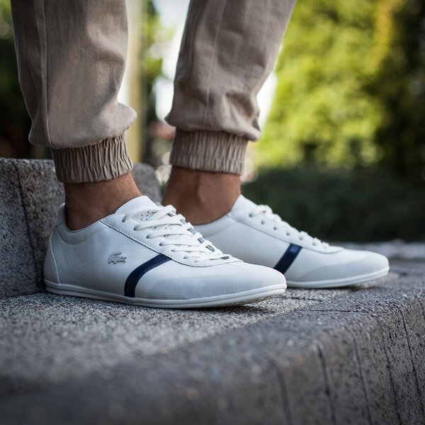 Męskie sneakersy (buty) LACOSTE MOKARA 316 1 732cam0051098 kolor szary