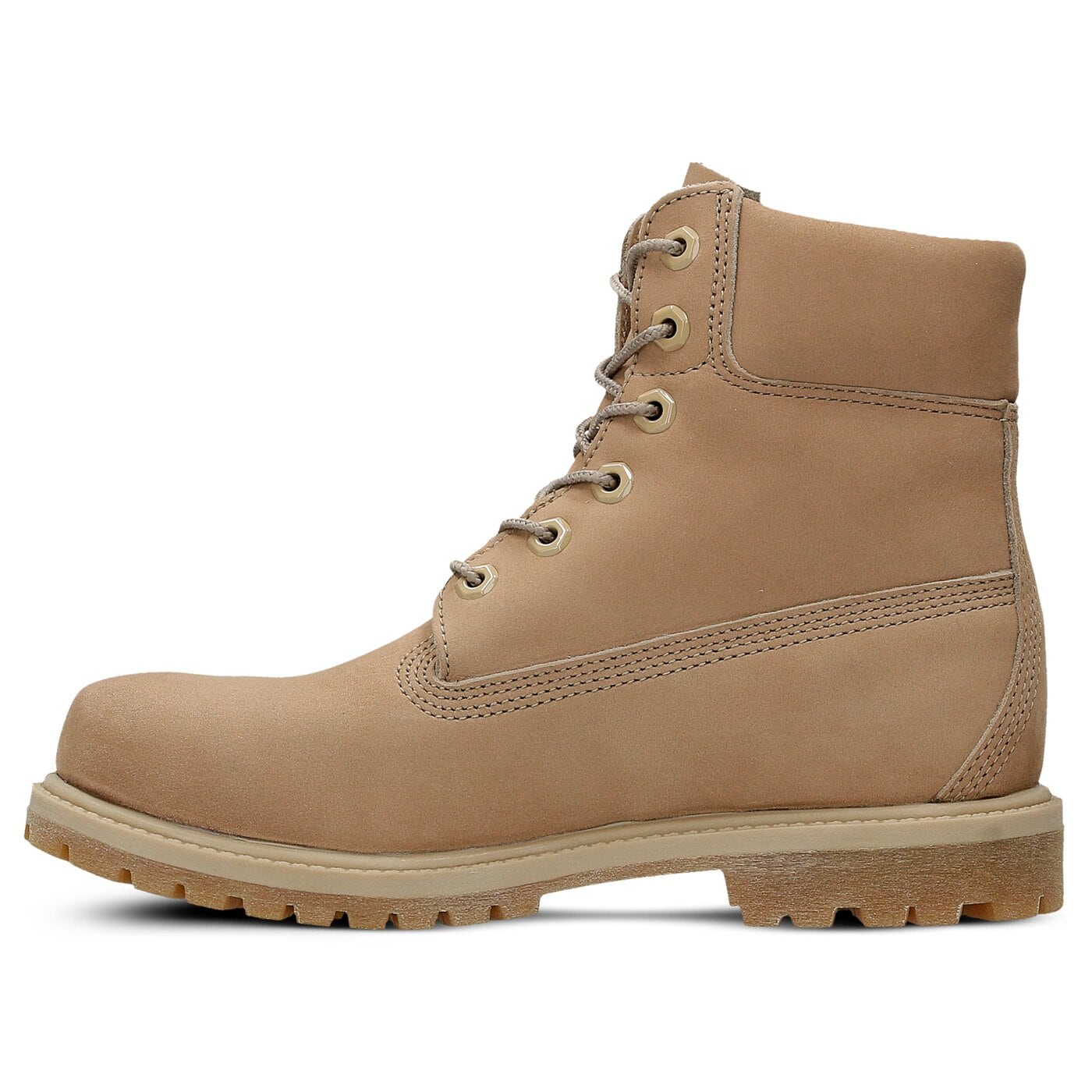 Damskie trapery TIMBERLAND PREMIUM 6 INCH BOOT - W  a1k3y kolor beżowy