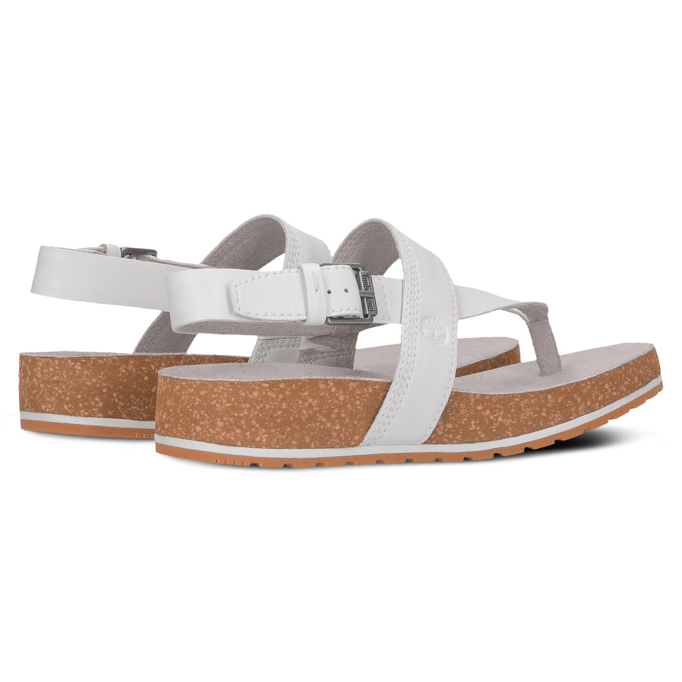 Damskie sandały TIMBERLAND MALIBU WAVES THONG SYNTHE ca1ss1 kolor biały