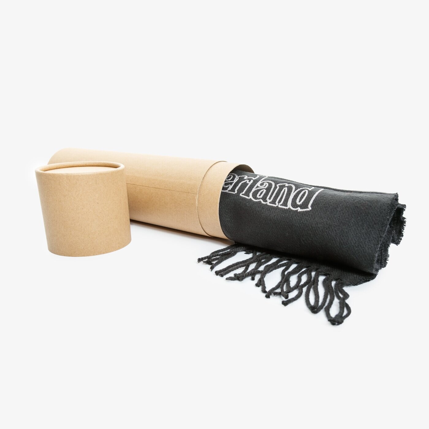 Damski szalik / rękawiczki TIMBERLAND SZALIK SOLID SCARF GIFTBOX AND STICKER tb0a1evs0011 kolor czarny