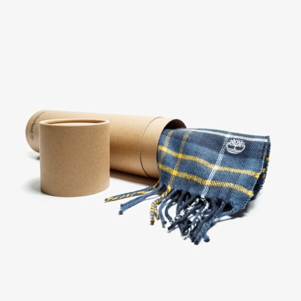 Męski szalik / rękawiczki TIMBERLAND SZALIK PLAID SCARF tb0a1evt7271 kolor multicolor