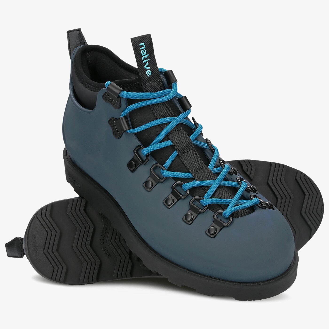 Męskie buty outdoor (trekkingowe) NATIVE FITZSIMMONS CITYLITE 31106800-4080 kolor niebieski