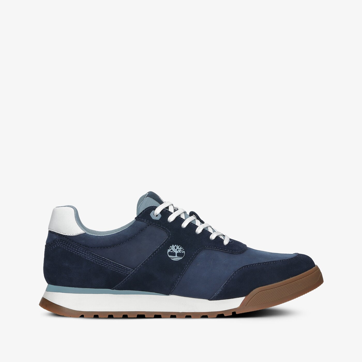 Męskie sneakersy (buty) TIMBERLAND MIAMI COAST LEATHER SNEAKER tb0a22980191 kolor granatowy