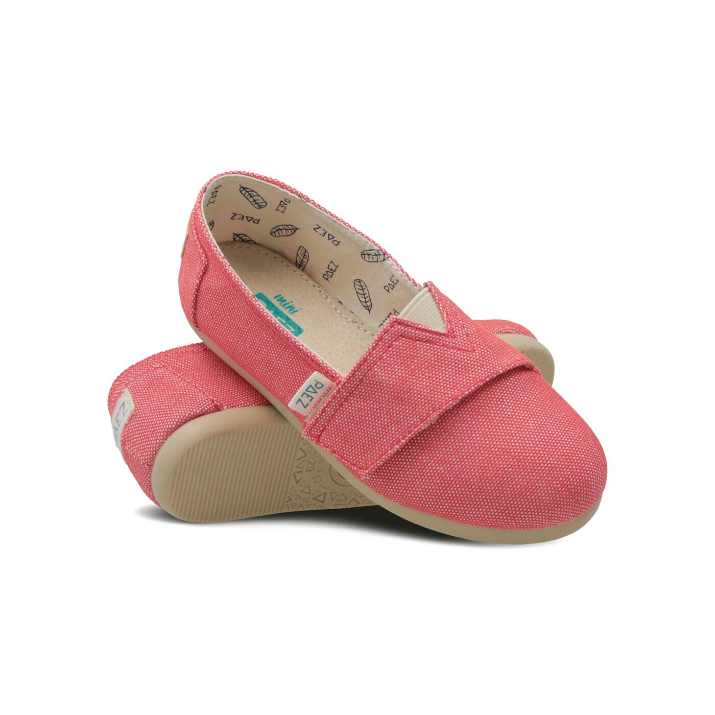 Dziecięce półbuty PAEZ ORIGINAL GUM CORAL 1930501k1001-520 kolor czerwony