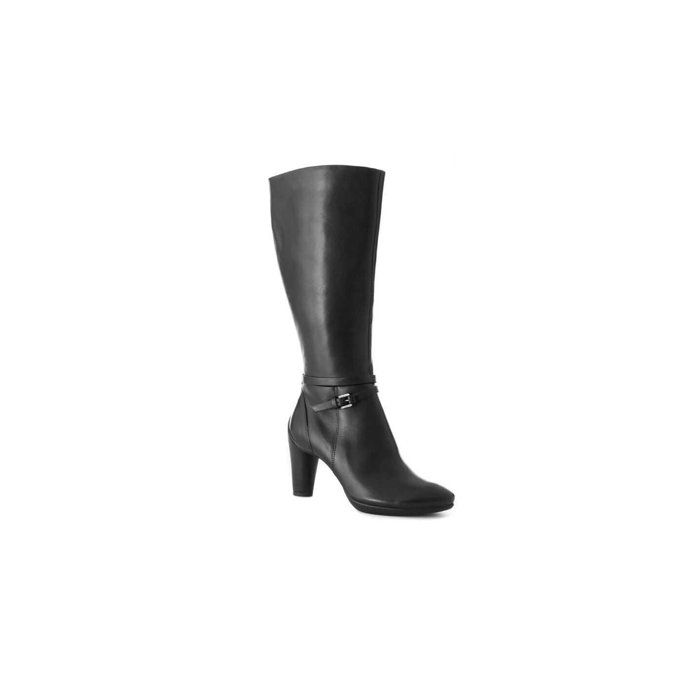 Damskie kozaki ECCO SCULPTURED 75 24267301001 kolor czarny