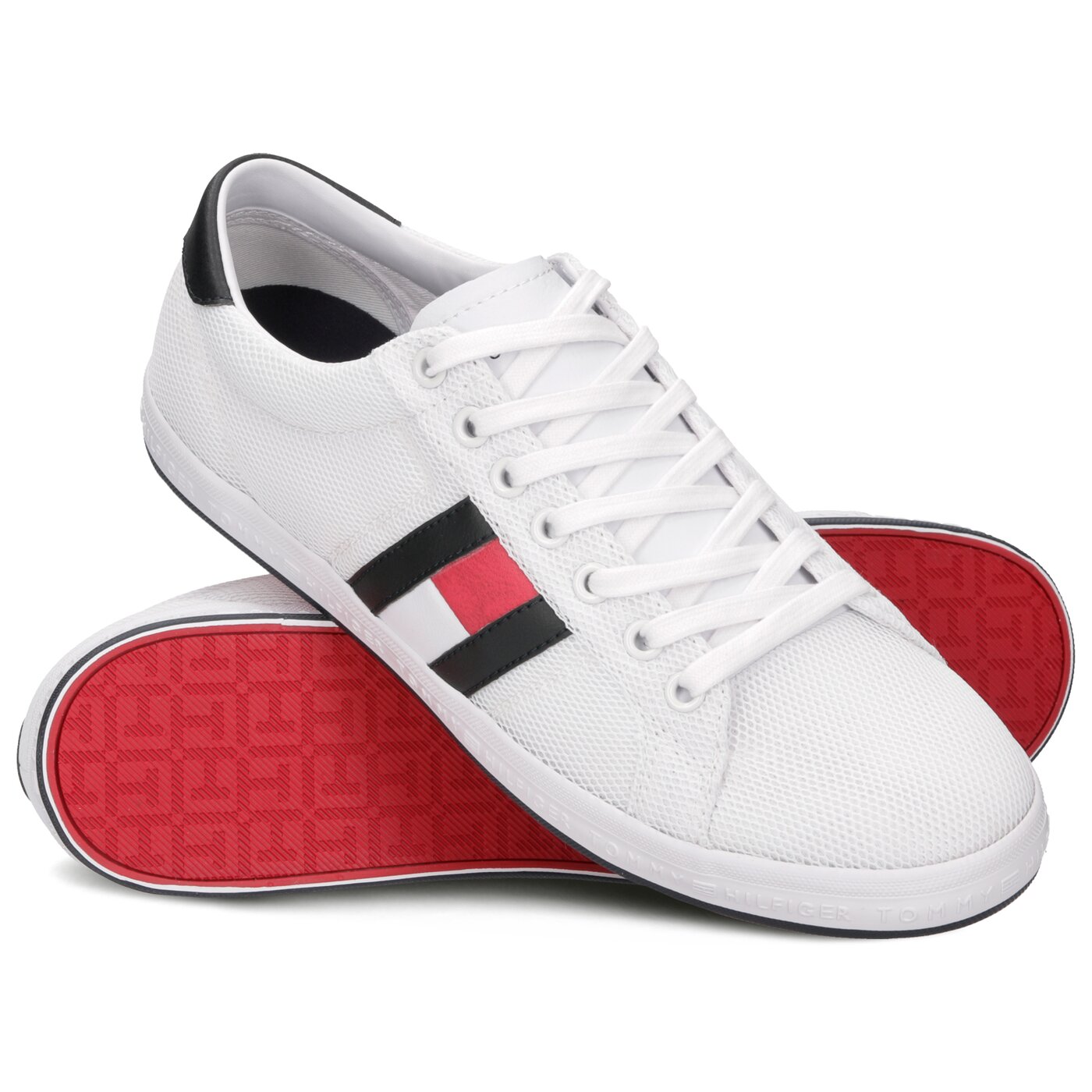 Męskie trampki TOMMY HILFIGER HOWELL 7D2 fm0fm02202100 kolor biały
